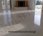 Γυαλισμα μαρμαρων