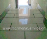 Γυαλισμα μαρμαρων